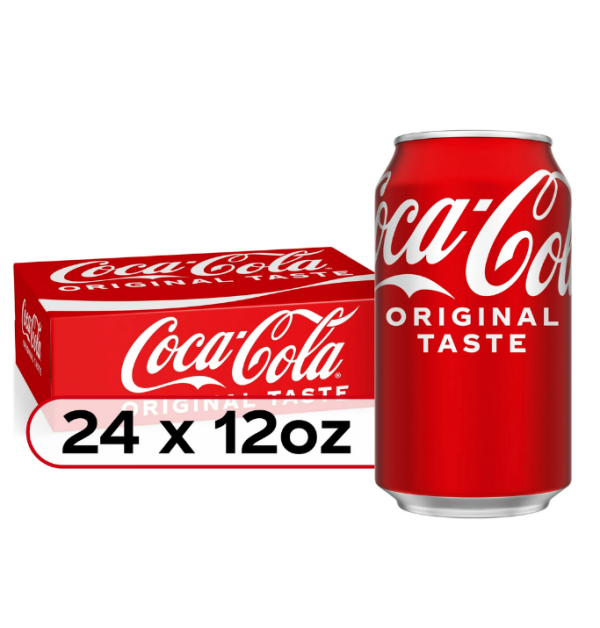 Buy Coca-Cola Classic Soda Pop, 12 fl oz Cans, 24 Pack