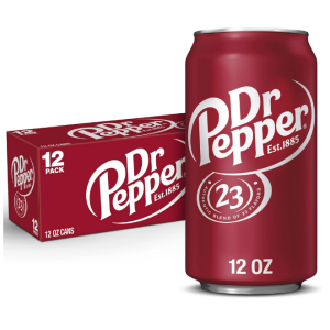 Buy Dr Pepper Soda Pop, 12 fl oz, 12 Pack Cans